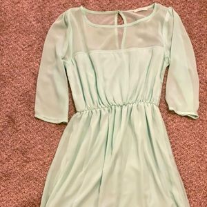 Mint Green dress
